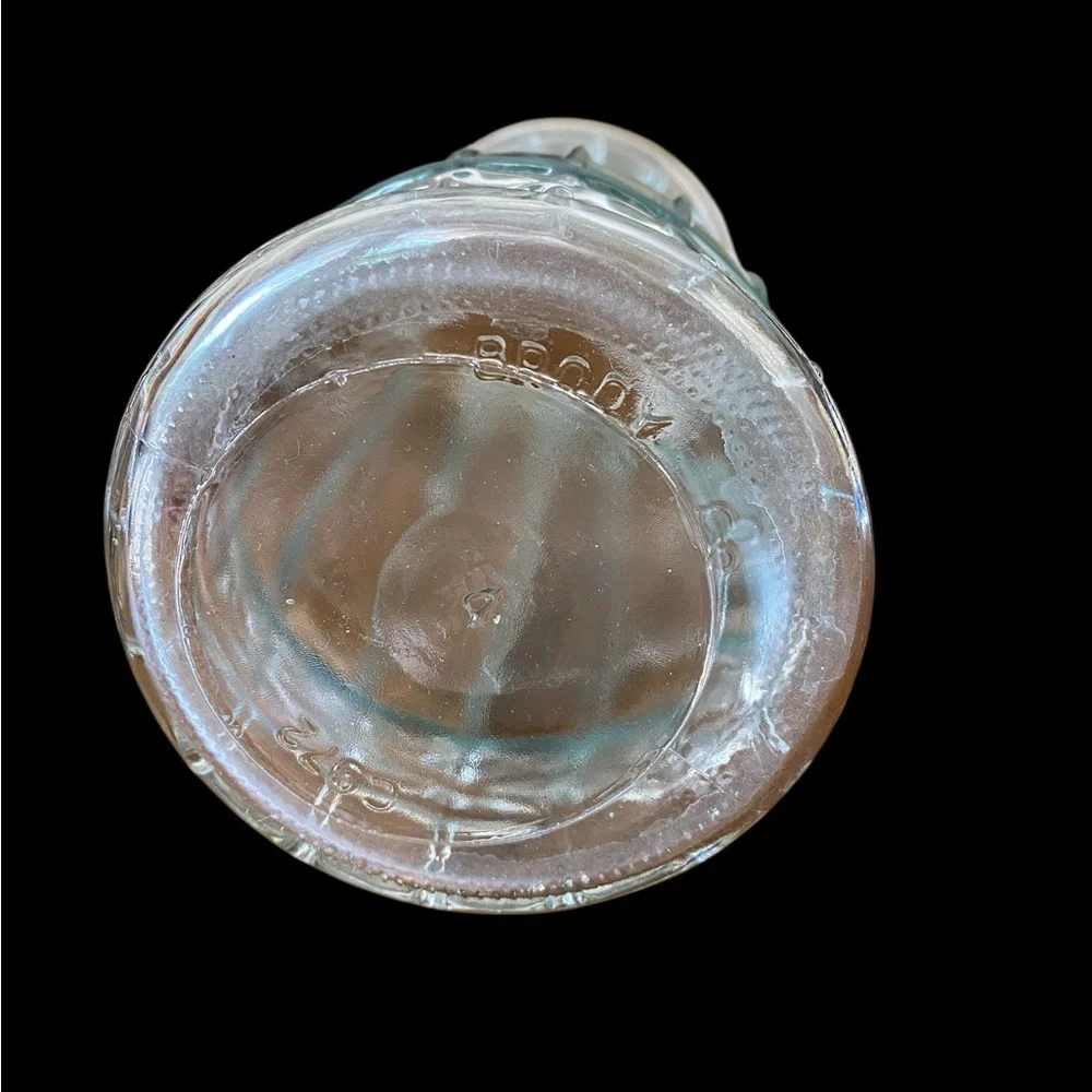 Elegant Vintage Clear Glass Vase by Brody Co. mint condition